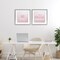 Stupell Industries Pink Feminine Empowerments 2pc Framed Print Under Glass Set, design by Kim Allen
